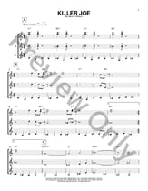 Killer Joe Guitar and Fretted sheet music cover